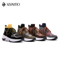 Modern New Style High Fashion Brand Lace Up Sneakers Shoes For Men